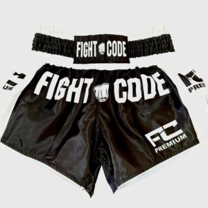 Fekete Fehér Muay Thai Short